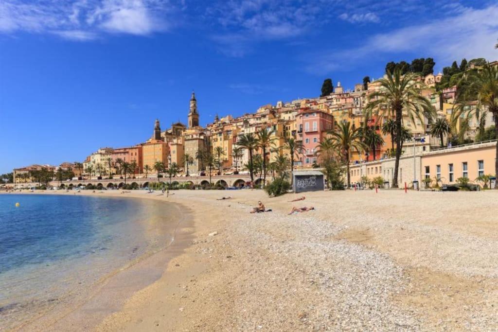 Palacio- Centre-Ville - Parking Prive - Proche Mer - Grande Terrasse Menton Exterior foto